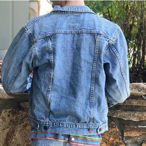 Vintage denim jean jacket